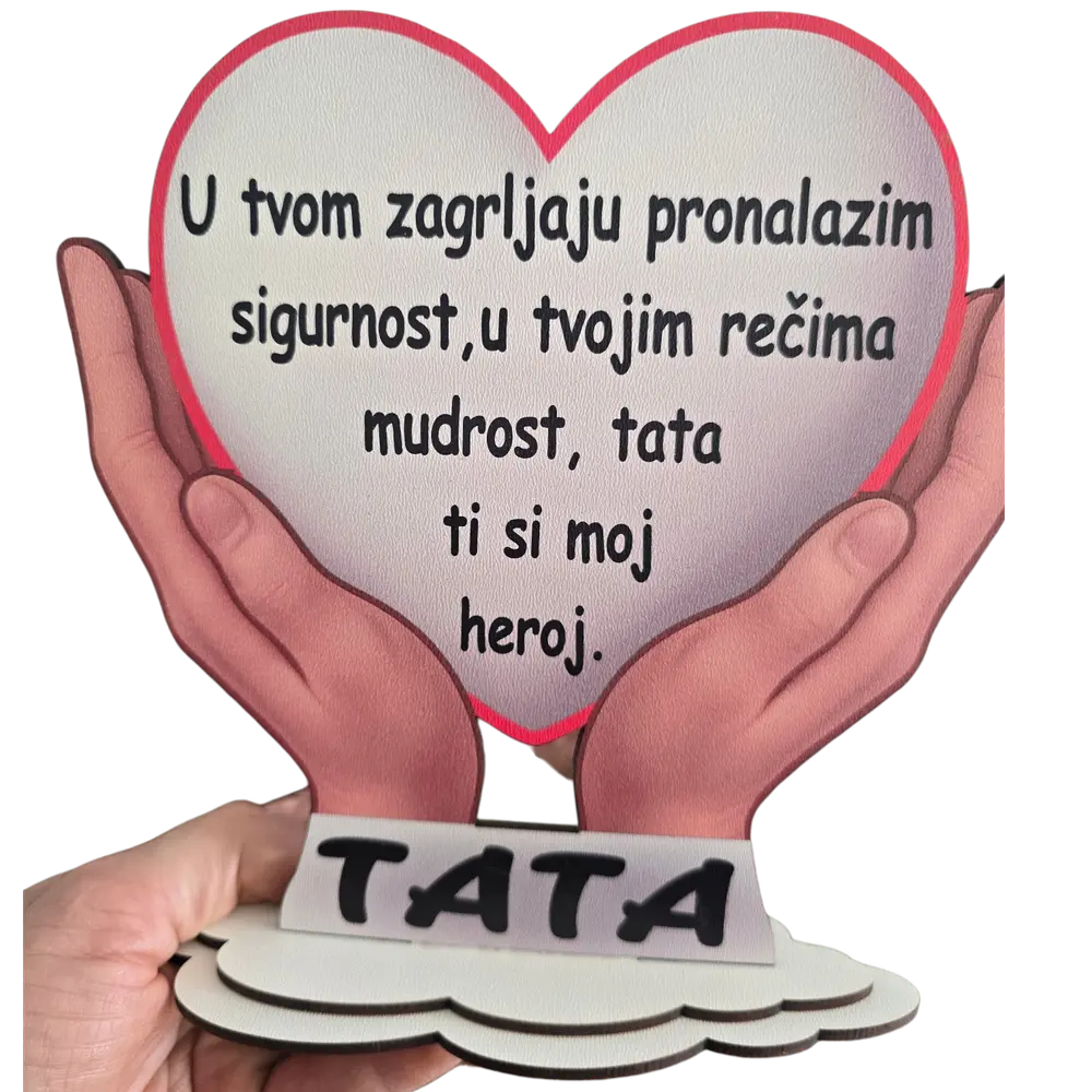 Deveni poklon stalak Mama * Tata * Baba * Sestra  - slika 4