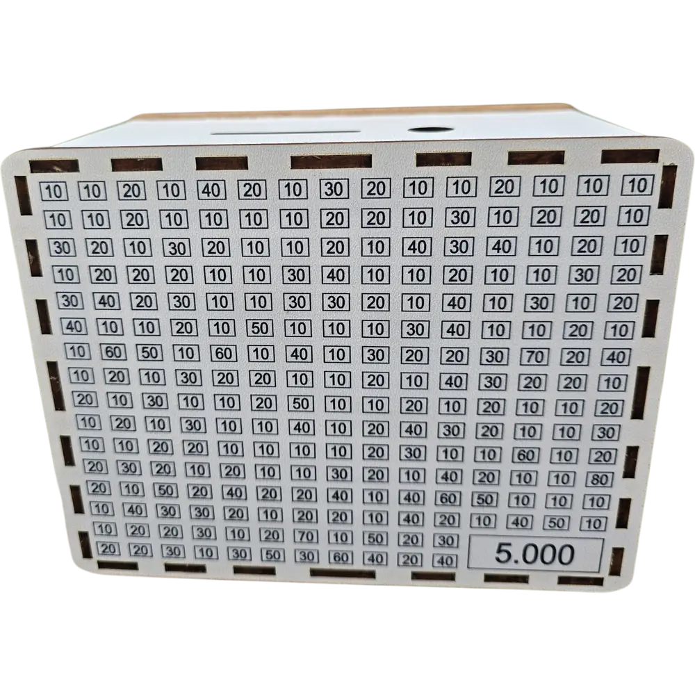 Drvena kasa sa Vasom personalizacijim