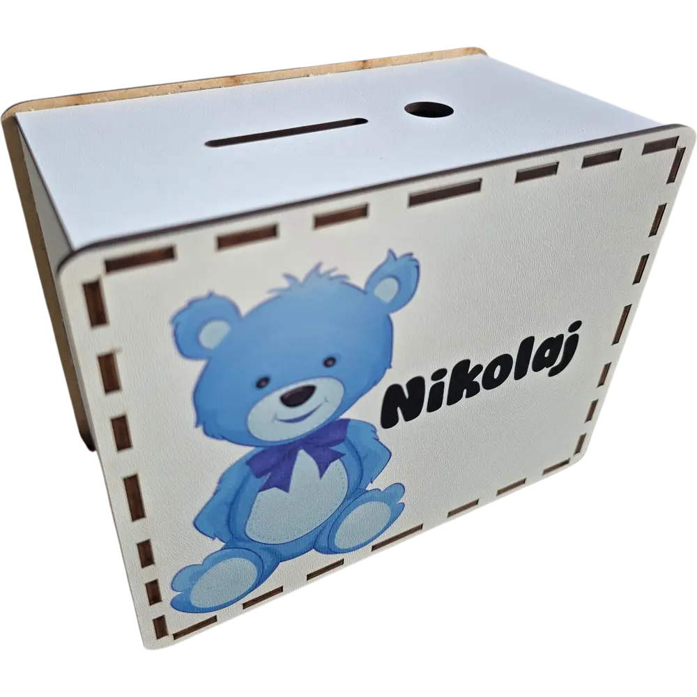 Drvena kasa sa Vasom personalizacijim