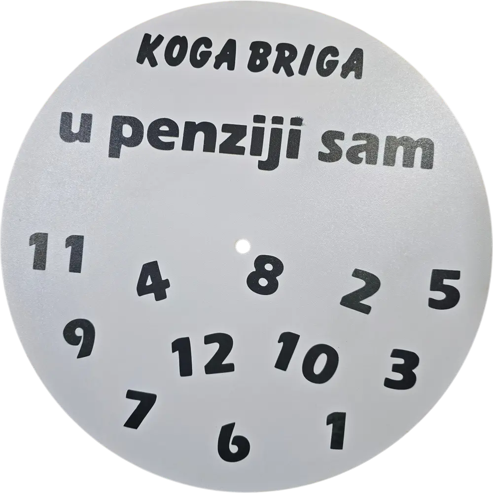 Gotove ploče za zidne satove - Razni motivi (Spremo za mehanizam) - slika 2