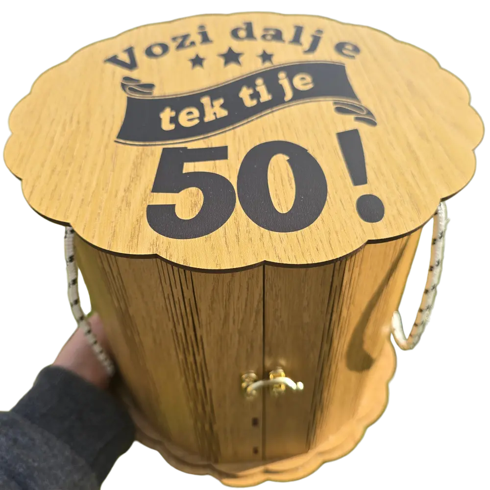 Mini bar burce flasa 0,7 L i 6 čašica