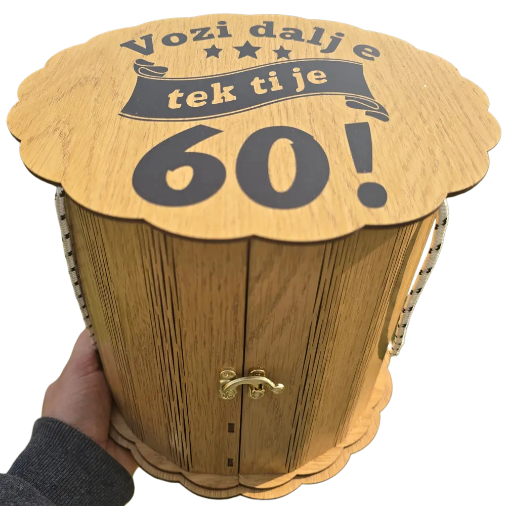 Mini bar burce flasa 0,7 L i 6 čašica