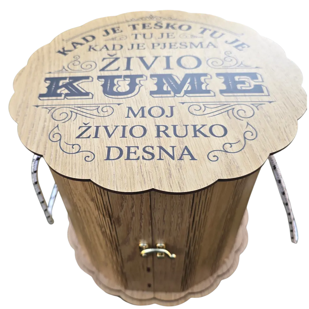 Mini bar burce flasa 0,7 L i 6 čašica - slika 5