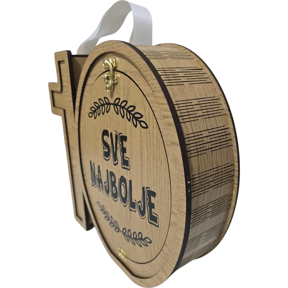 Mini bar kutija u obliku broja 10 poklon za rođendan, godišnjice, jubileje - slika 3