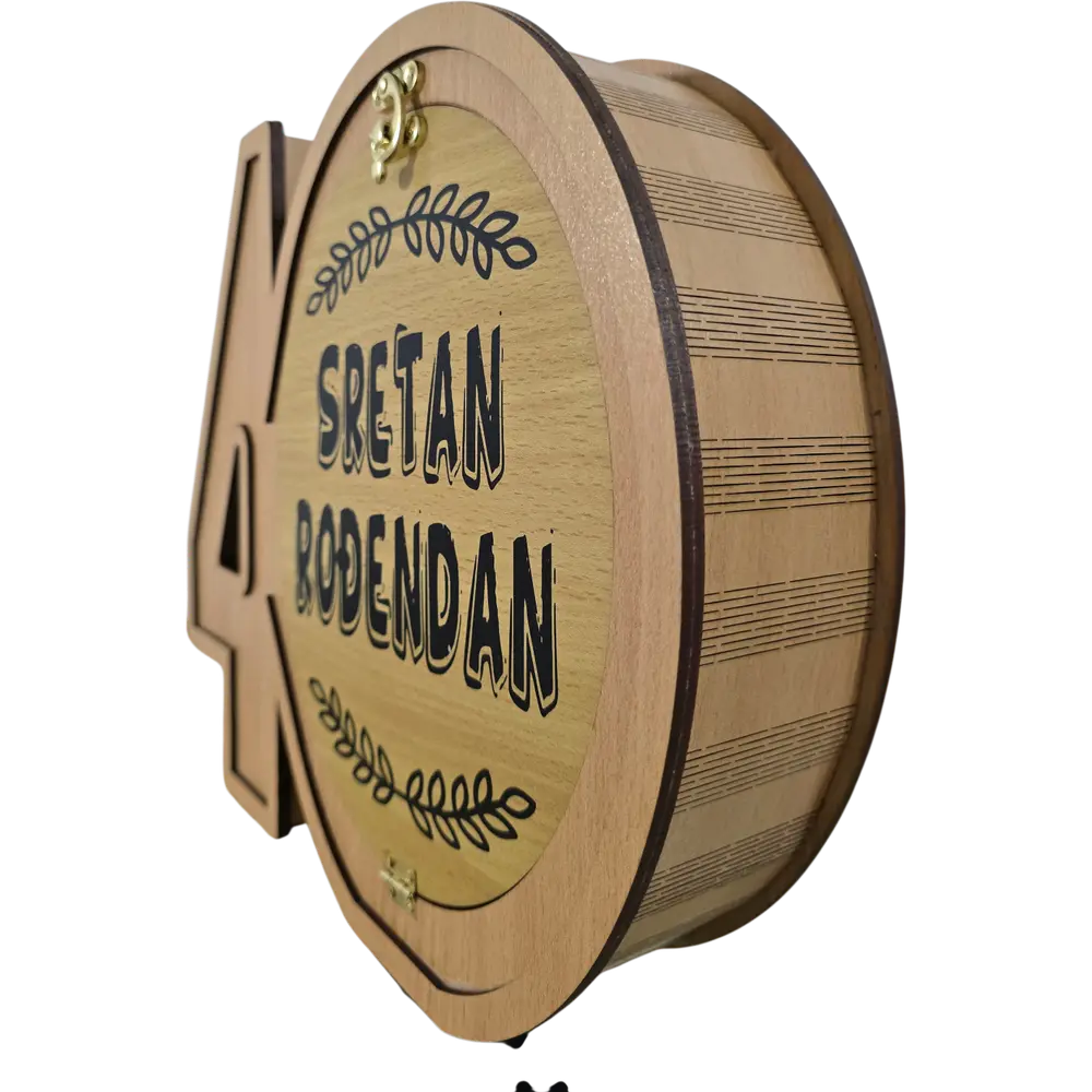 Mini bar kutija u obliku broja 40 poklon za rođendan, godisnjice - slika 5