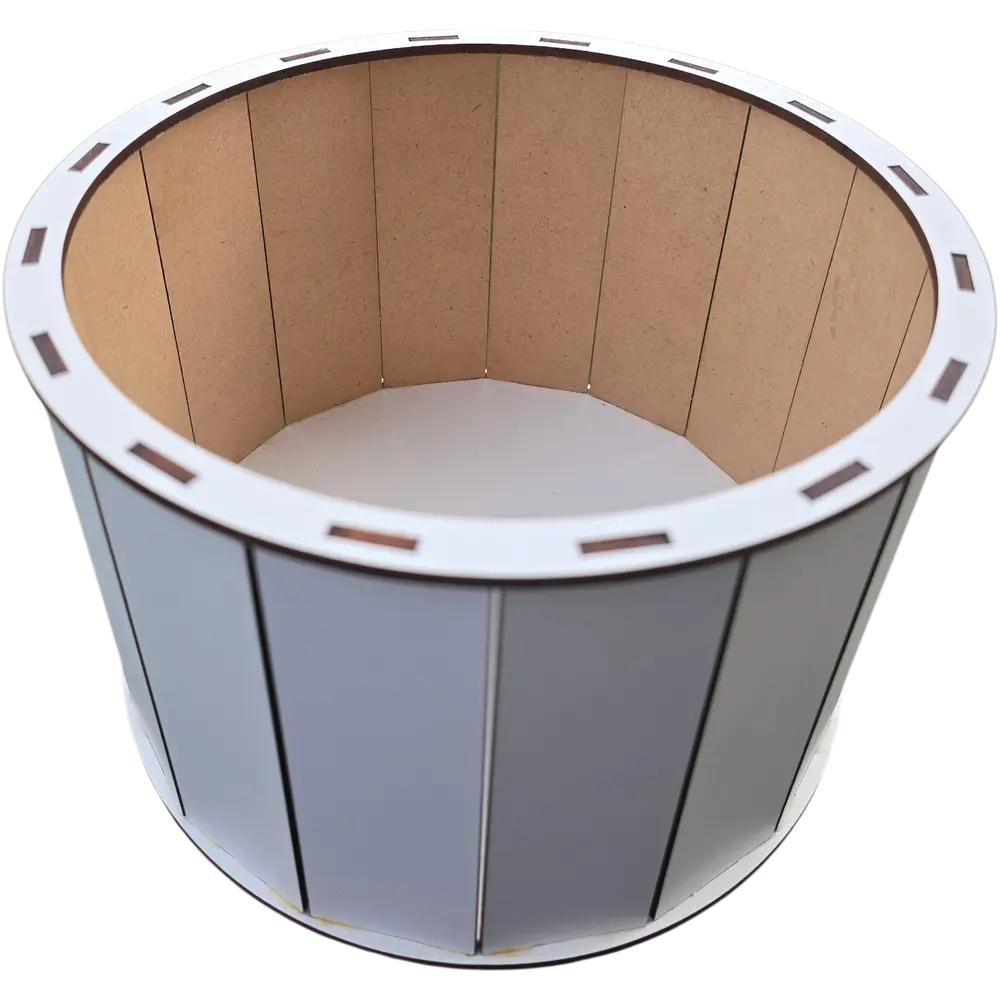 Rođendanska kutija u obliku torte sa brojem (Personalizovano) - slika 6